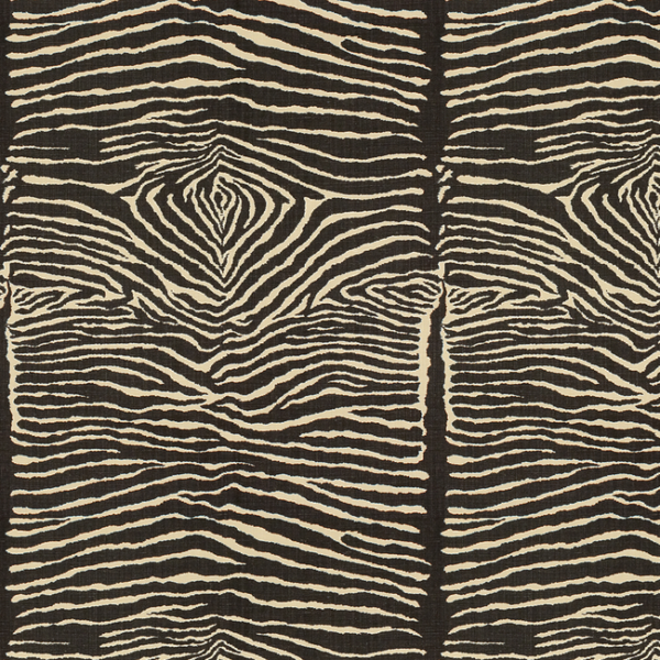 BRUNSCHWIG & FILS HOMMAGE LE ZEBRE - BLACK BR-79168.81.0
