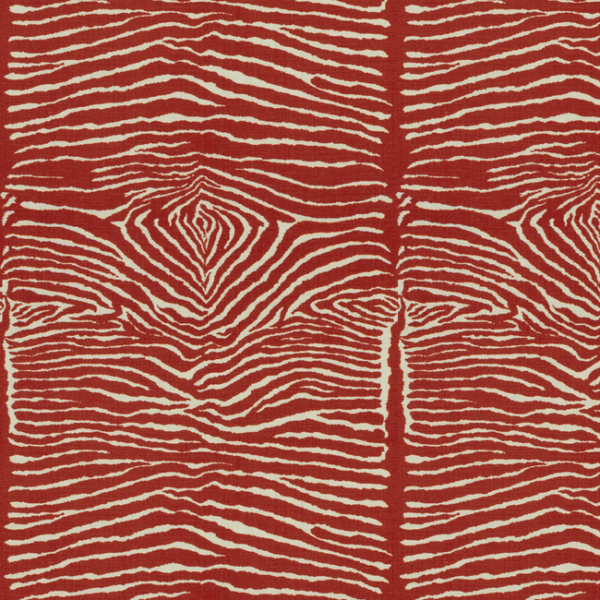 BRUNSCHWIG & FILS HOMMAGE LE ZEBRE - RED BR-79168.19.0