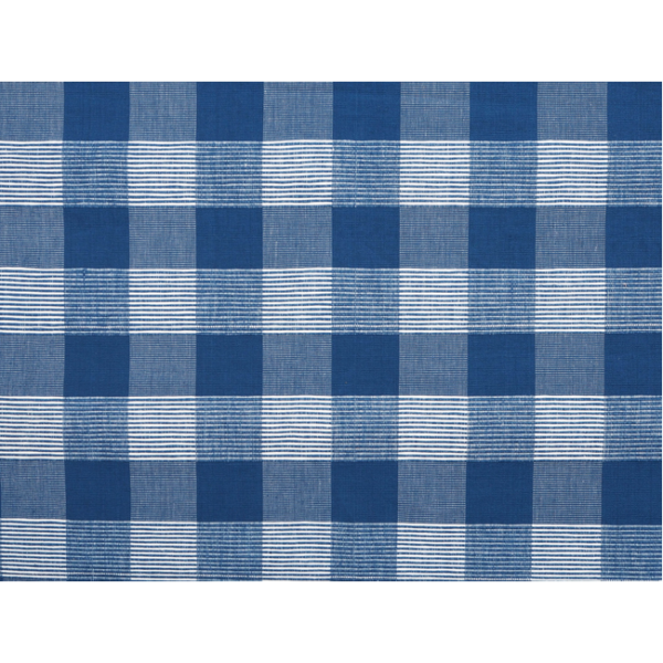 BRUNSCHWIG & FILS JAGTAR FESTIVAL SIAM SQ COTTON - BRISTOL upholstery fabric swatch for sample-first furniture planning