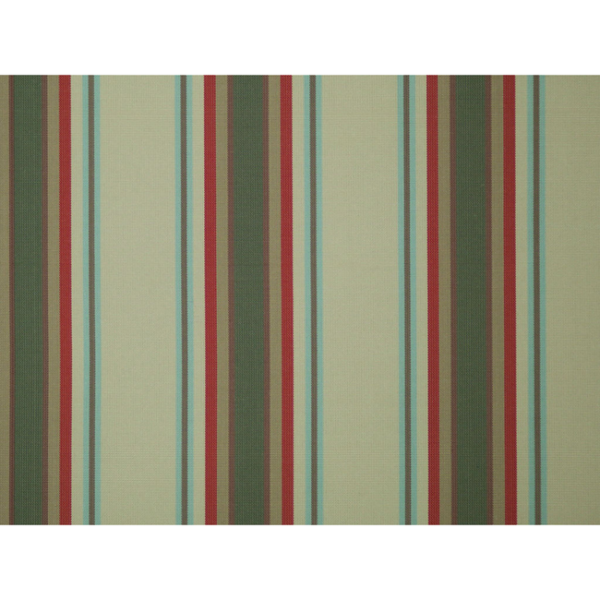 BRUNSCHWIG & FILS JAGTAR GENERAL STRIPE - OLIVE upholstery fabric swatch for sample-first furniture planning