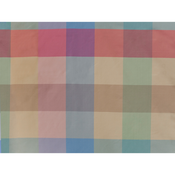 BRUNSCHWIG & FILS JAGTAR PARADISO PLAID - BUTTAH YELLAH upholstery fabric swatch for sample-first furniture planning