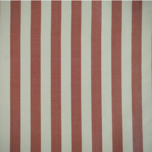 Jagtar Valenti Stripe - Pekin Red upholstery fabric swatch