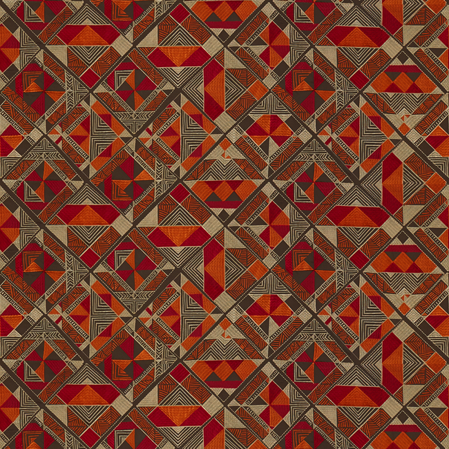 BRUNSCHWIG & FILS L'ATELIER MODERNE RENAUD EMB - MOCHA/SPICE 8015157.692.0 - Discontinued