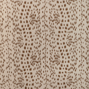 Le Jardin Chinois Les Touches - Tan upholstery fabric swatch