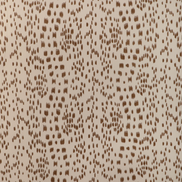 BRUNSCHWIG & FILS LE JARDIN CHINOIS LES TOUCHES - TAN upholstery fabric swatch for sample-first furniture planning