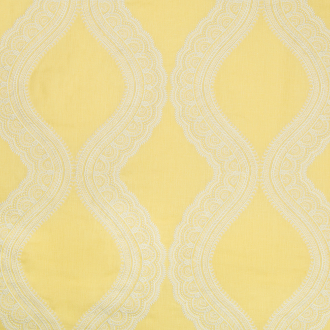 BRUNSCHWIG & FILS LE PARNASSE ISOLINE EMB - CANARY 8017106.14.0 - Limited Stock