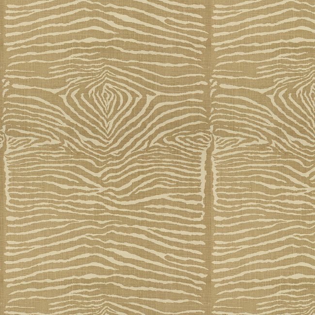BRUNSCHWIG & FILS LE ZEBRE LINEN PRT - BEIGE BR-79168.0.0