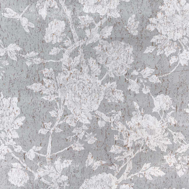 BRUNSCHWIG & FILS LES ENSEMBLIERS WALLPAPERS LES PIVOINES - GREY P8020109.11.0