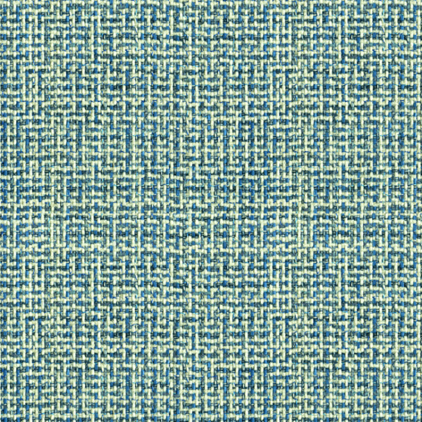 BRUNSCHWIG & FILS LES TROPIQUES GAMBIER - MARINE upholstery fabric swatch for sample-first furniture planning