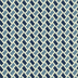 BRUNSCHWIG & FILS LES TROPIQUES NEW BRIQUETAGE - SKY/INDIGO upholstery fabric swatch for sample-first furniture planning
