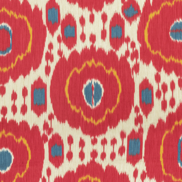 BRUNSCHWIG & FILS LOUVERNE MAYENNE PRINT - RED 8020125.195.0