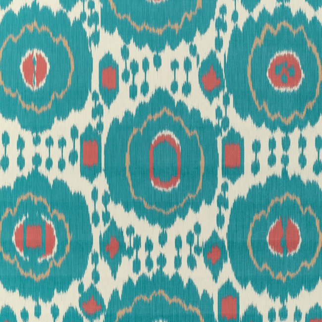 BRUNSCHWIG & FILS LOUVERNE WALLPAPERS MAYENNE - AQUA P8020114.3519.0