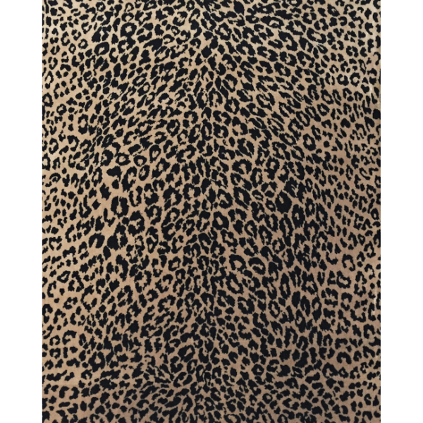 BRUNSCHWIG & FILS MADELEINE CASTAING II MADELEINE'S LEOPARD - CREAM upholstery fabric swatch for sample-first furniture planning