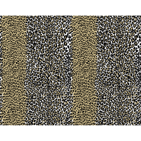 BRUNSCHWIG & FILS MADELEINE CASTAING INDOOR/OUTDOOR LEOPARD II - BEIGE upholstery fabric swatch for sample-first furniture planning