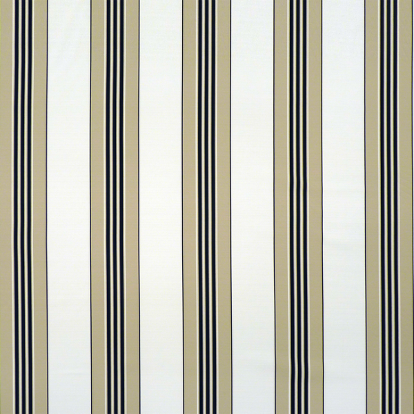 BRUNSCHWIG & FILS MADELEINE CASTAING INDOOR/OUTDOOR RAYURE II - BEIGE upholstery fabric swatch for sample-first furniture planning