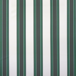 Madeleine Castaing Indoor/outdoor Rayure Ii - Emerald upholstery fabric swatch