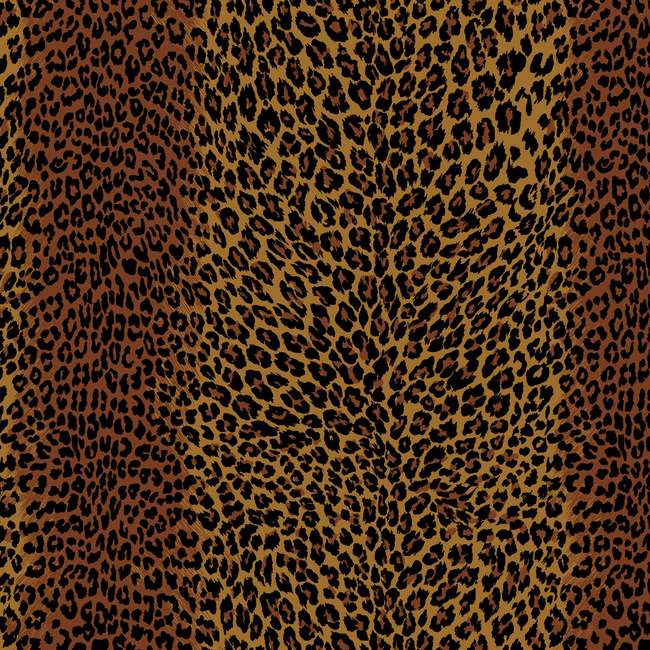 BRUNSCHWIG & FILS MADELEINE CASTAING LEOPARD - CHOCOLATE P8015103.46.0