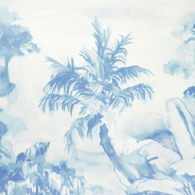 BRUNSCHWIG & FILS MAJORELLE WALLPAPERS NOUVELLE - BLUE P8022112.5.0