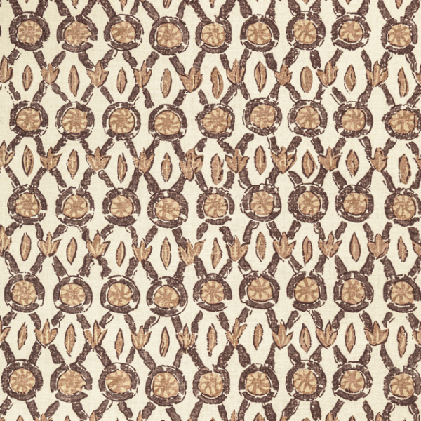 BRUNSCHWIG & FILS MANOIR GALON PRINT - MOCHA 8022103.616.0