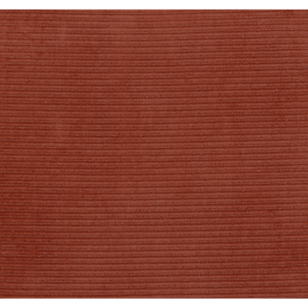BRUNSCHWIG & FILS MOZART VELVET - COQ DE RO upholstery fabric swatch for sample-first furniture planning