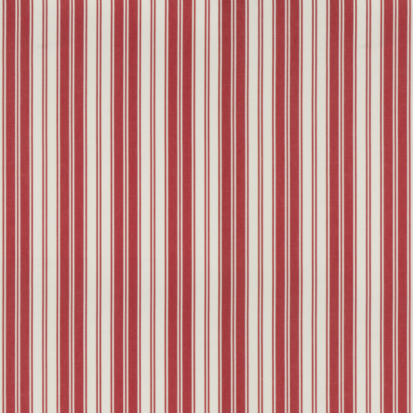 BRUNSCHWIG & FILS NORMANT CHECKS AND STRIPES AUDEMAR STRIPE - RED 8019106.19.0 - Discontinued