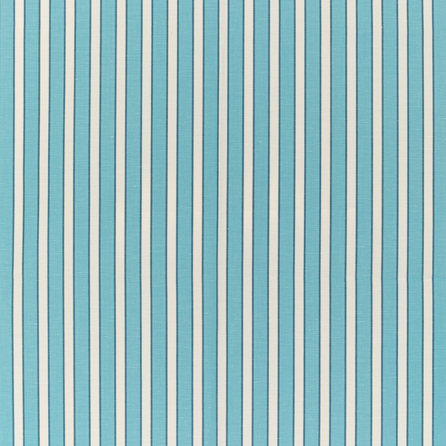 BRUNSCHWIG & FILS NORMANT CHECKS AND STRIPES II ROUEN STRIPE - AQUA 8022117.535.0 - Discontinued