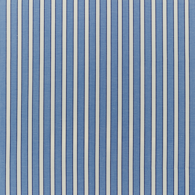 BRUNSCHWIG & FILS NORMANT CHECKS AND STRIPES II ROUEN STRIPE - BLUE 8022117.155.0