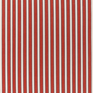 Normant Checks And Stripes Ii Rouen Stripe - Red upholstery fabric swatch