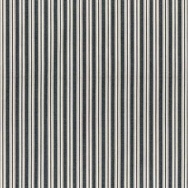 BRUNSCHWIG & FILS NORMANT CHECKS AND STRIPES II SELUNE STRIPE - NOIR 8022118.8.0