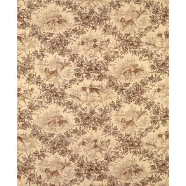 BRUNSCHWIG & FILS ON POINT COTTON PRINT - TOBACCO BR-70416.881.0