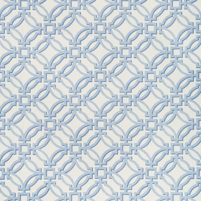 BRUNSCHWIG & FILS SUMMER PALACE SALVY PRINT - DELFT 8019136.15.0