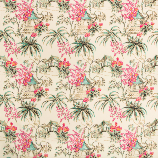 BRUNSCHWIG & FILS SUMMER PALACE TONGLI PRINT - PEONY 8019138.713.0