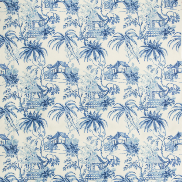 BRUNSCHWIG & FILS SUMMER PALACE TONGLI PRINT - PORCELAIN 8019138.55.0