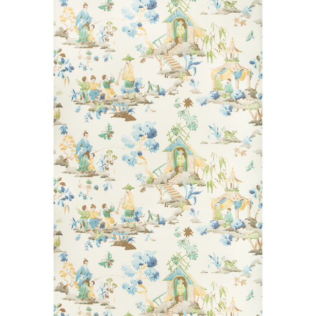 BRUNSCHWIG & FILS SUMMER PALACE WALLPAPERS LUANG - PERIDOT P8019116.354.0