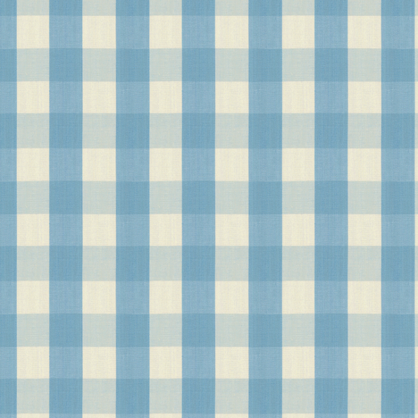 BRUNSCHWIG & FILS TRESORS DE JOUY CARSTEN CHECK - FRENCH BLUE BR-89149.15.0