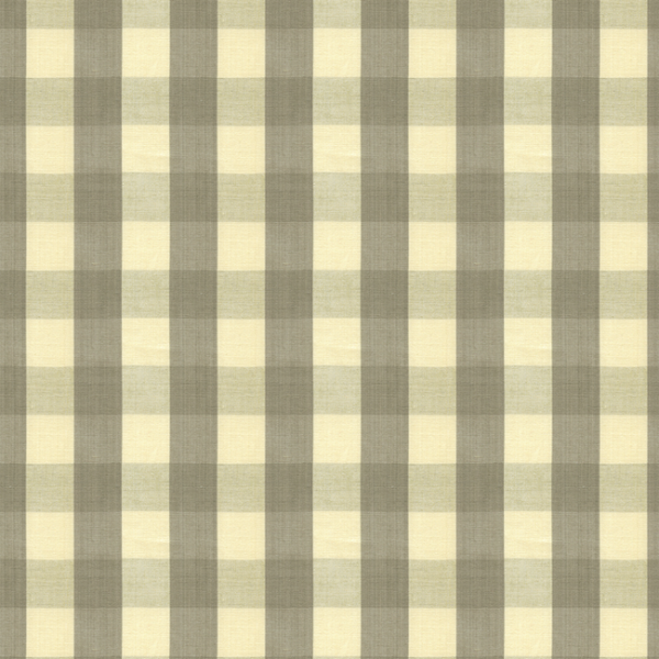 BRUNSCHWIG & FILS TRESORS DE JOUY CARSTEN CHECK - SMOKE upholstery fabric swatch for sample-first furniture planning