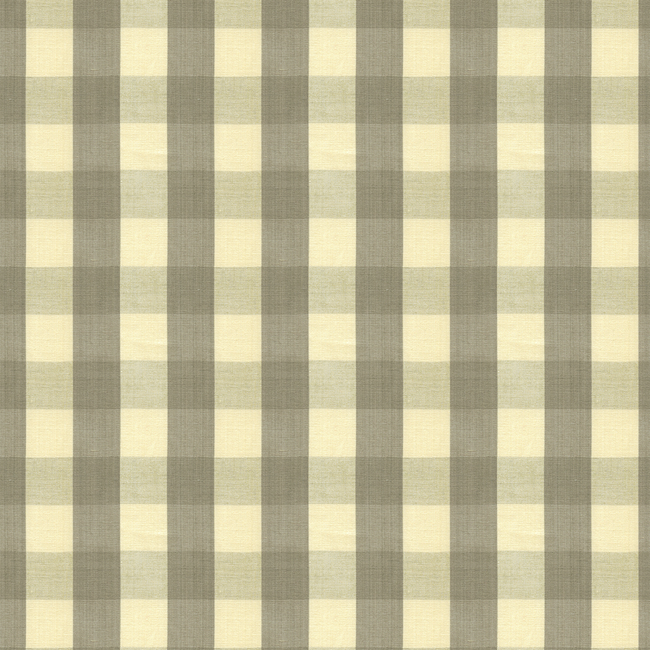 BRUNSCHWIG & FILS TRESORS DE JOUY CARSTEN CHECK - SMOKE BR-89149.11.0 - Limited Stock