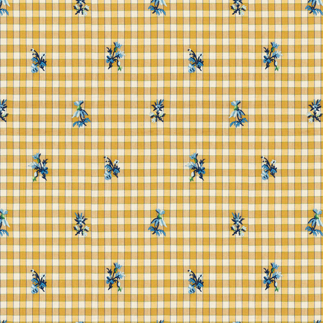 BRUNSCHWIG & FILS TRESORS DE JOUY LA SEYNE FLEURI - SUNFLOWER 8013113.4.0