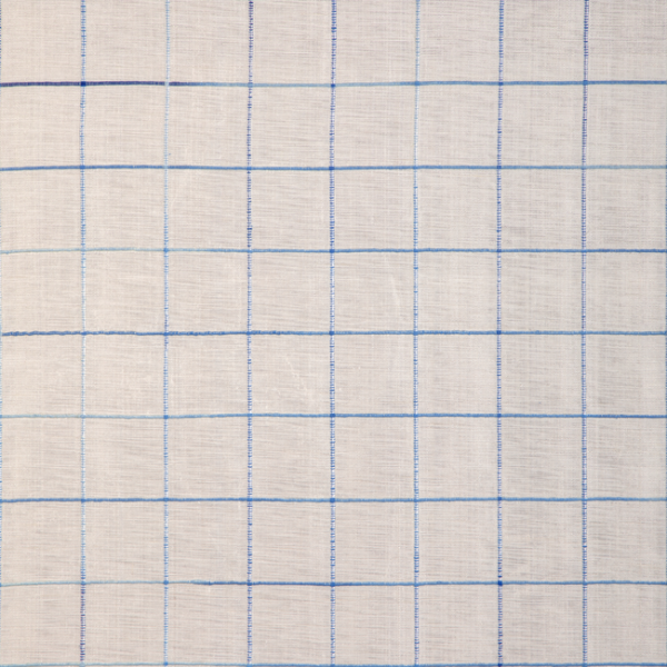 BRUNSCHWIG & FILS VIENNE SILKS MOULIN CHECK - BLUE 8023149.55.0