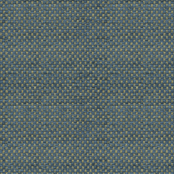 BRUNSCHWIG & FILS YORKE CHENILLE - DEEP BLUE/BEIGE upholstery fabric swatch for sample-first furniture planning