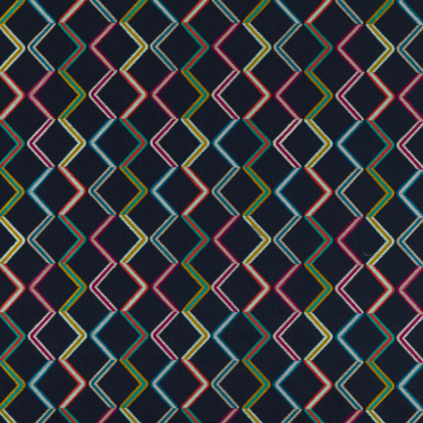 Baker Lifestyle DANZA - INDIGO upholstery fabric swatch for sample-first furniture planning