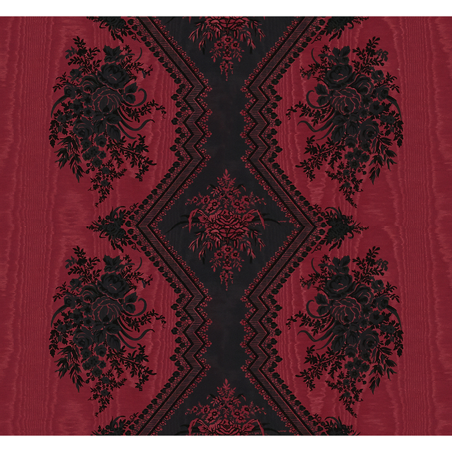 Brunschwig & Fils COPPELIA MOIRE - ROUGE 8015137.9.0