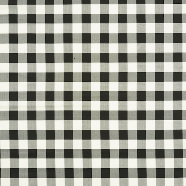 Brunschwig & Fils Designer Jagtar FANFARE - EBONY upholstery fabric swatch for sample-first furniture planning