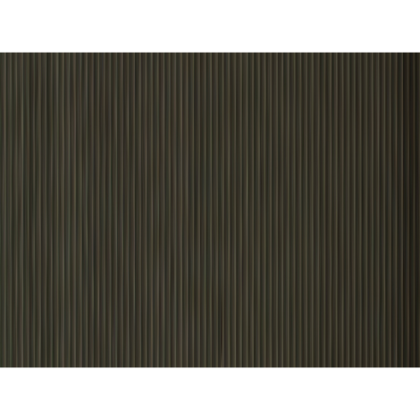 Brunschwig & Fils Designer Jagtar LA STRADA STRIPE - NERO upholstery fabric swatch for sample-first furniture planning