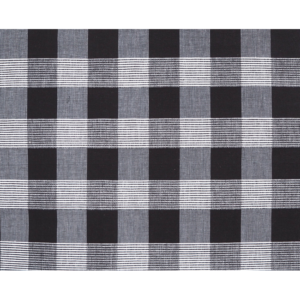 Designer Jagtar Siam Sq Cotton - Ebony upholstery fabric swatch