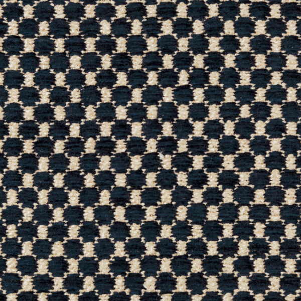 Brunschwig & Fils ECRINS TEXTURE - NAVY upholstery fabric swatch for sample-first furniture planning