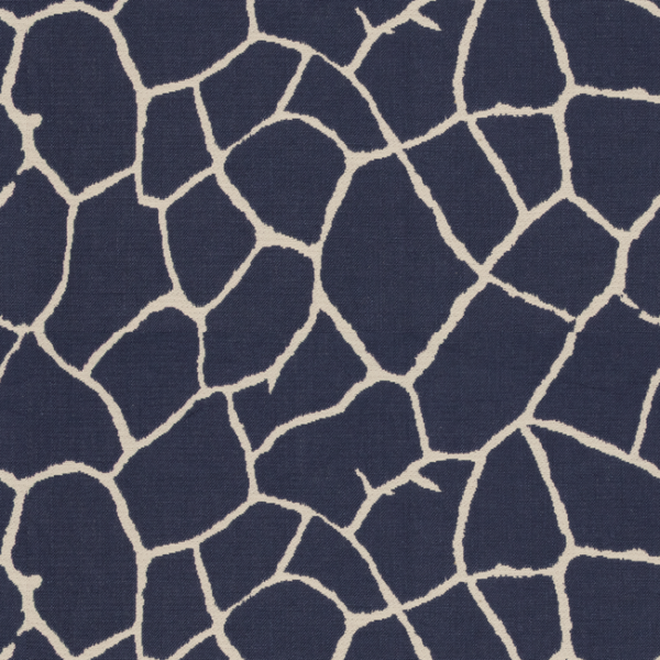 Brunschwig & Fils KALIVELI WOVEN - NAVY upholstery fabric swatch for sample-first furniture planning
