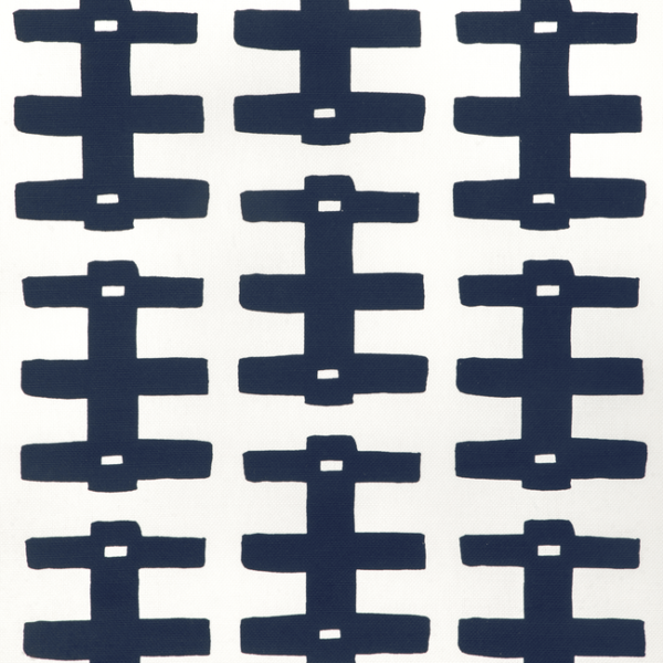 CAROLINE CECIL TEXTILES ORIGINS BRIDGE - DARK NAVY/OYSTER CCF-2306.1650.0