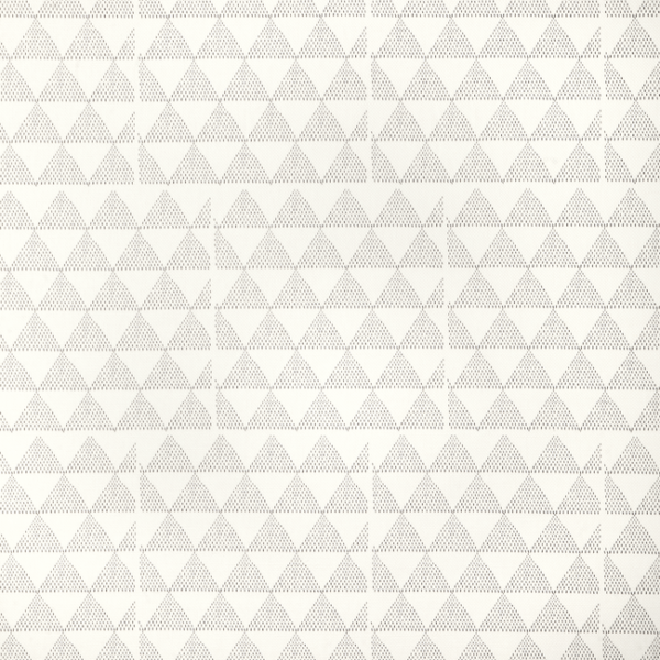 CAROLINE CECIL TEXTILES ORIGINS SHALE - BLACK/OYSTER upholstery fabric swatch for sample-first furniture planning