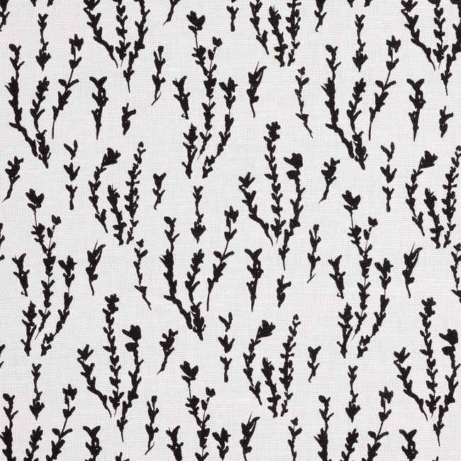 CAROLINE CECIL TEXTILES RHYE - BLACK/OYSTER CCF-2338.816.0 - Discontinued